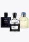3 Parfums Bleu de Chanel, Creed Aventus, Dolce Gabbana Light Blue