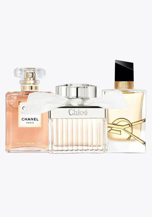 3 Parfums Chanel COCO MADEMOISELLE, Yves Saint Laurent LIBRE, CHLOÉ