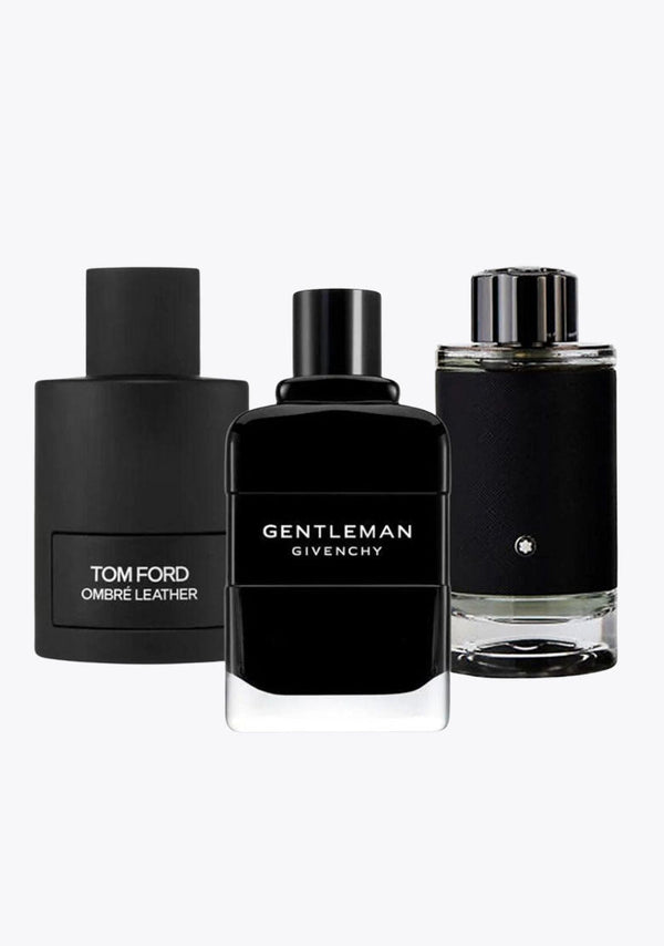 3 Parfums Tom Ford Ombre Leathe, Givenchy Gentleman, Montblanc Explorer