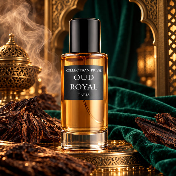 PARFUM OUD ROYAL - COLLECTION PRIVÉE — composition publicitaire 1