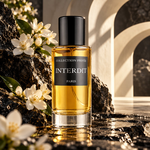 PARFUM INTERDIT - COLLECTION PRIVÉE — composition publicitaire 1