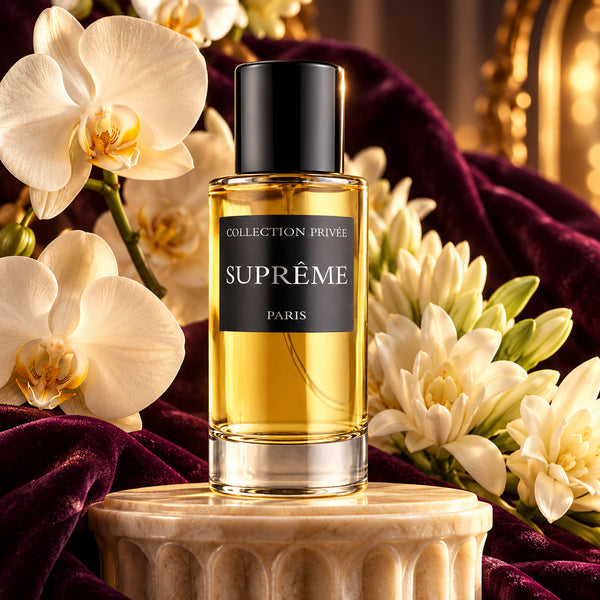 PARFUM SUPRÊME - COLLECTION PRIVÉE — composition publicitaire 1