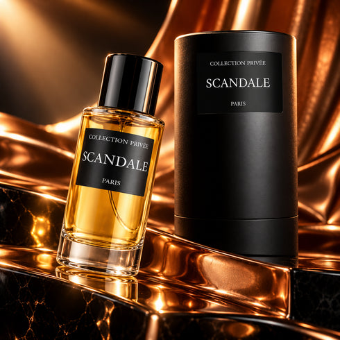 PARFUM SCANDALE - COLLECTION PRIVÉE — composition publicitaire 3