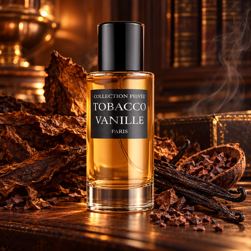 PARFUM TOBACCO VANILLE - COLLECTION PRIVÉE — composition publicitaire 1
