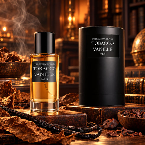 PARFUM TOBACCO VANILLE - COLLECTION PRIVÉE — composition publicitaire 2