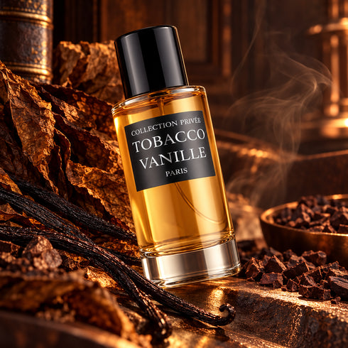 PARFUM TOBACCO VANILLE - COLLECTION PRIVÉE — composition publicitaire 3