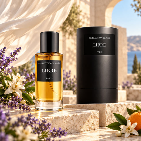 PARFUM LIBRE - COLLECTION PRIVÉE — composition publicitaire 2