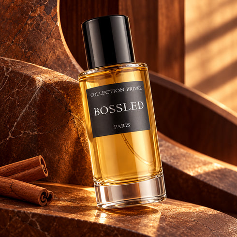 PARFUM BOSSLED - COLLECTION PRIVÉE — composition publicitaire 3