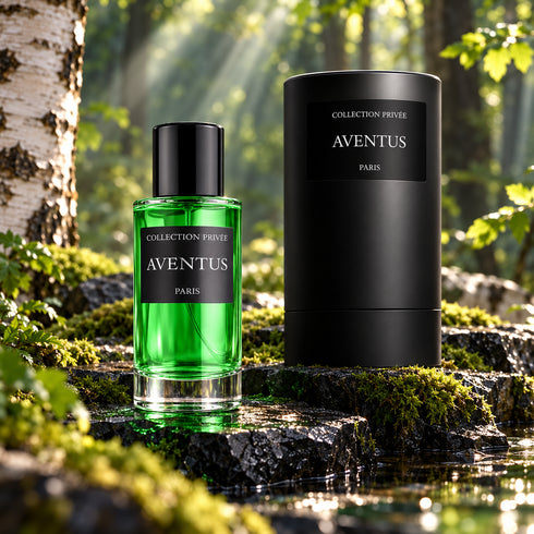 PARFUM AVENTUS - COLLECTION PRIVÉE — composition publicitaire 2