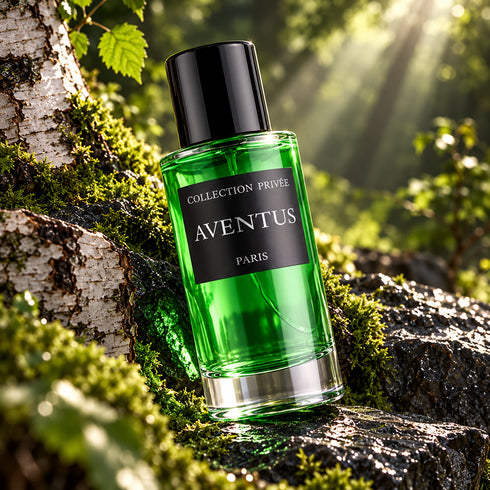 PARFUM AVENTUS - COLLECTION PRIVÉE — composition publicitaire 3