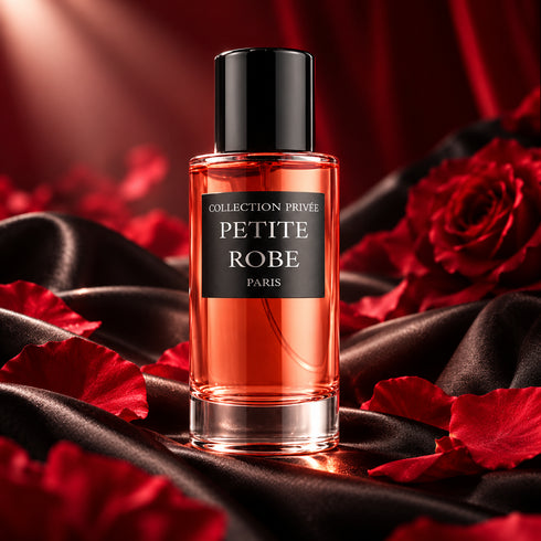 PARFUM PETITE ROBE - COLLECTION PRIVÉE — composition publicitaire 1
