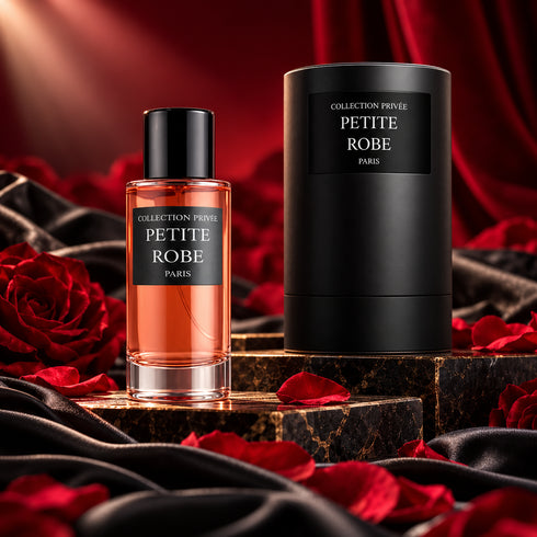 PARFUM PETITE ROBE - COLLECTION PRIVÉE — composition publicitaire 2
