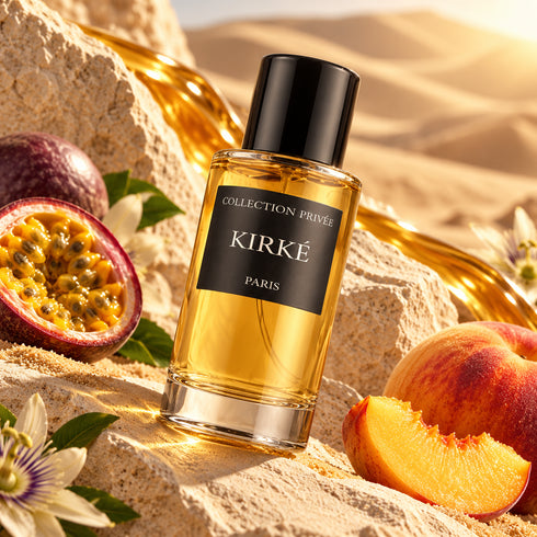 PARFUM KIRKE - COLLECTION PRIVÉE — composition publicitaire 3